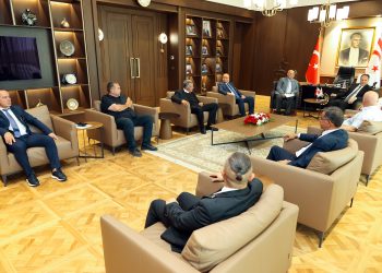 Öztürkler, Milli Mücadele Vakfı heyetini kabul etti