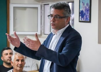 CTP Genel Başkanı Erhürman Gazimağusa’da kitle toplantısına katıldı