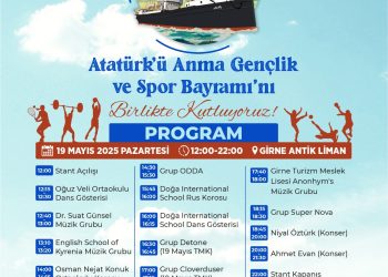 19 Mayıs Girne Antik Liman’da etkinliklerle kutlanacak
