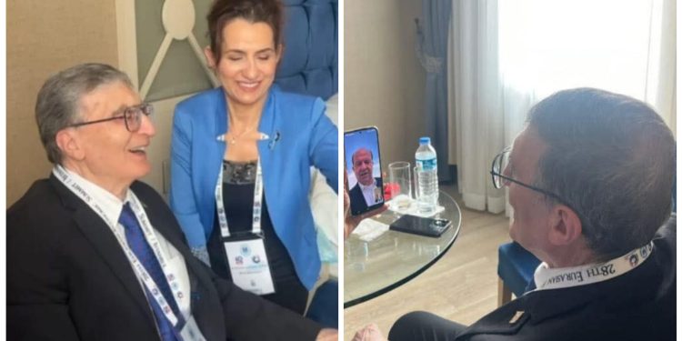 Cumhurbaşkanı Tatar, Nobel ödüllü Türk bilim insanı Aziz Sancar ile görüntülü görüşme gerçekleştirdi