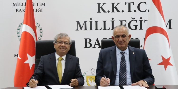 Milli Eğitim Bakanlığı ve Girne Üniversitesi arasında protokol imzalandı