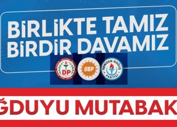 UBP, DP ve YDP’den “Sağduyu Mutabakatı” etkinliği