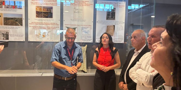 Lefke Maden Müzesi düzenlenen törenle açıldı