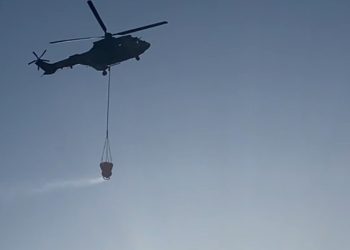 İskele Kaymakamı Toroslu:Yangının kontrol altına alınması için ekipler çalışıyor