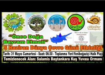 Her Daim Doğa Dostları ile paydaş örgütleri, 5 Haziran Dünya Çevre Gününü kutlayacak