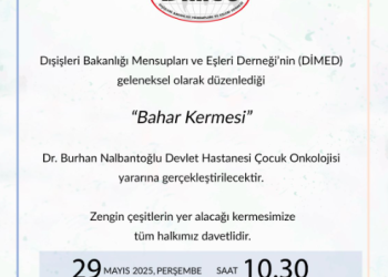 DİMED’in “Bahar Kermesi” 29 Mayıs Perşembe günü yapılacak…