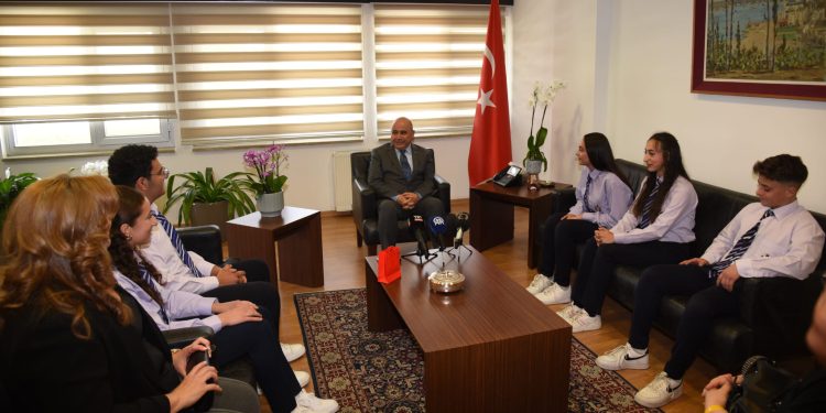 Başçeri, 20 Temmuz Fen Lisesi öğrencilerini kabul etti