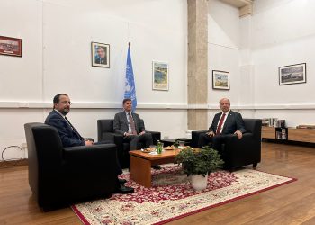 Liderlerin Ledra Palace Otel’deki görüşmesi başladı