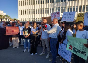 Başbakanlık önünde eylem