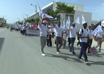 Hemşireler ve Ebeler Birliği, Dünya Hemşireler Günü etkinlikleri çerçevesinde  Lefkoşa’da yürüyüş düzenledi