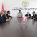 Arıklı, Türk Dünyası Mühendisler ve Mimarlar Birliği heyetini kabul etti