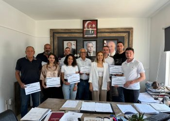 İş Sağlığı ve Güvenliği İnşaat Uzmanlık Sertifikaları düzenlenen törenle verildi