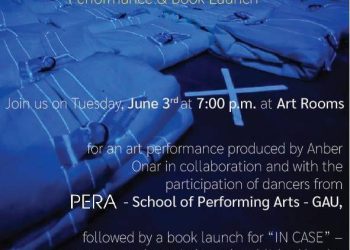 “Straitjacket embodied” performans ve kitap lansmanı yarın Art Rooms’da gerçekleşecek