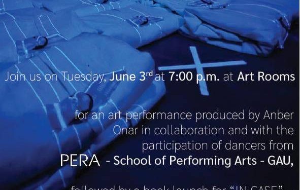 “Straitjacket embodied” performans ve kitap lansmanı yarın Art Rooms’da gerçekleşecek