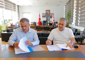 Gazimağusa Sanayi Bölgesi’nde yol genişletme ve kavşak düzenlemesi için protokol imzalandı