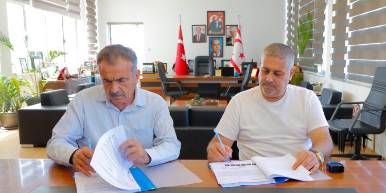 Gazimağusa Sanayi Bölgesi’nde yol genişletme ve kavşak düzenlemesi için protokol imzalandı