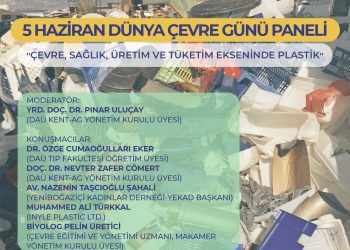 DAÜ, 5 Haziran Dünya Çevre Günü sebebiyle panel düzenliyor