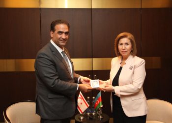 Gardiyanoğlu, Azerbaycan Aile, Kadın ve Çocuk İşleri Devlet Komitesi Başkanı Bahar Murdova ile görüştü