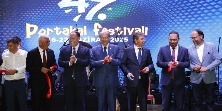 47.Güzelyurt Portakal Festivali düzenlenen görkemli açılışla başladı