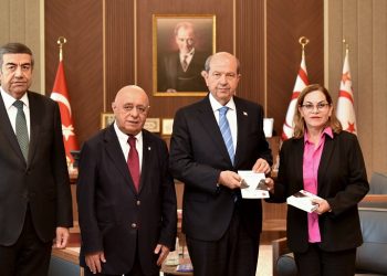 Cumhurbaşkanı Tatar, Türk Edebiyatı Vakfı Başkanı Serhat Kabaklı’yı kabul etti