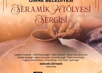 Girne Belediyesi Seramik Atölyesi Sergisi yapılıyor