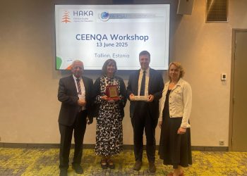 Prof. Dr. Hasan Ali Bıçak, CEENQA Yönetim Kurulu toplantısına katılarak panel yönetti