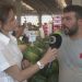 Üretici Ahmet Uzunkaya özellikle lezzetli karpuz seçiminde dikkat edilmesi gerekenleri anlattı