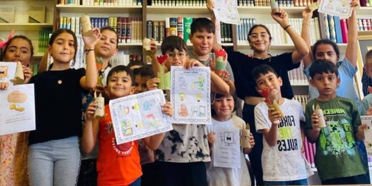 SAMTAY Vakfının organize ettiği yaz etkinliklerinin ilki Ensar Kütüphanesi’nde yapıldı