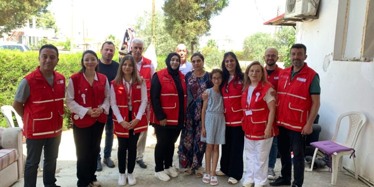 Kıbrıs Türk Kızılay ve Türk Kızılay iş birliğiyle kurban eti dağıtıldı