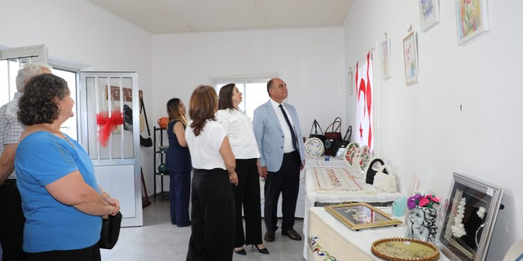 Kırıkkale Köy Kadın Kursu sergisi açıldı