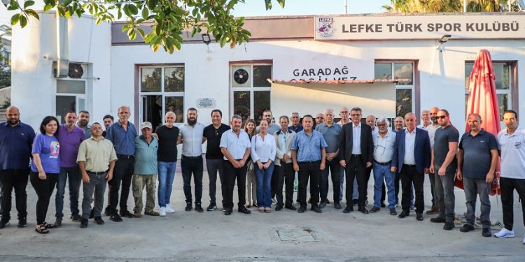 CTP kitle toplantılarına Lefke’de devam etti