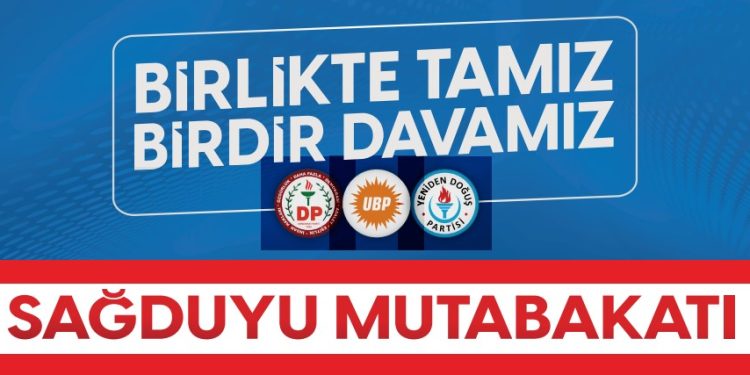 UBP, DP ve YDP’den “Sağduyu Mutabakatı” etkinliği