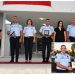 Poliste emekliye ayrılan ve 30 yılı tamamlayan personele plaket takdim edildi