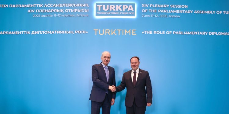 Öztürkler TBMM Başkanı Kurtulmuş ile