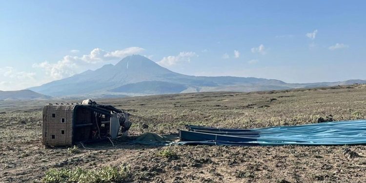 Aksaray’da sıcak hava balonları sert iniş yaptı: 1 ölü, 31 yaralı
