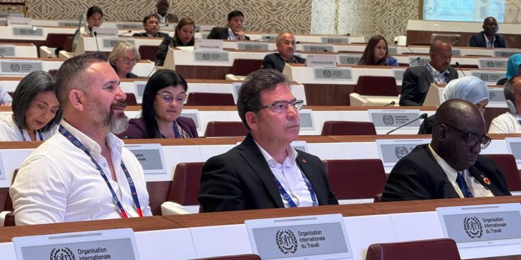 KTAMS heyeti ILO Konferansı’na katıldı