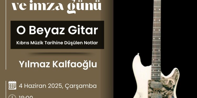 Yılmaz Kalfaoğlu’nun otobiyografisi “O Beyaz Gitar” yarın tanıtılıyor