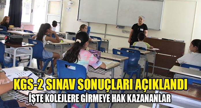 KGS-2 sonuçları açıklandı