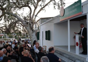 Erhürman, CTP İskele İlçesi Topçuköy Örgüt Binası’ının açılışında konuştu