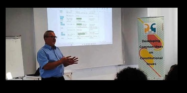 Prof. Dr. Yücel Vural, KTÖS Genel Merkez Binası’nda sunum gerçekleştirdi