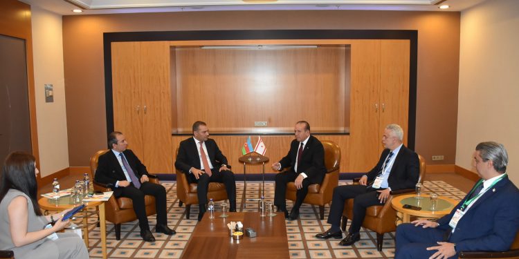 Ataoğlu ile Nağıyev, Ankara’da bir araya geldi: KKTC’nin tanıtımı için ortak adımlar