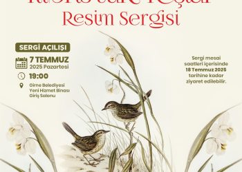 “Kıbrıs’taki Kuşlar” temalı resim sergisi pazartesi günü açılıyor