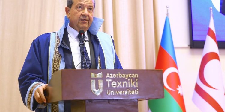 Cumhurbaşkanı Tatar’a Azerbaycan Teknik Üniversitesince fahri doktora unvanı verildi