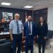 Tarım Bakanı Hüseyin Çavuş, OKKÜ Mühendislik Fakültesi Dekanı Yrd. Doç. Dr. Refet Ramiz’i kabul etti