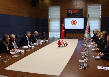 Parlamentolararası Dostluk Grubu heyeti, TBMM’de görüşme gerçekleştirdi