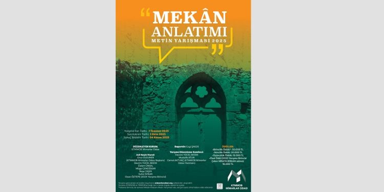 “7. Mekân Anlatımı Metin Yarışması” için başvurular başladı