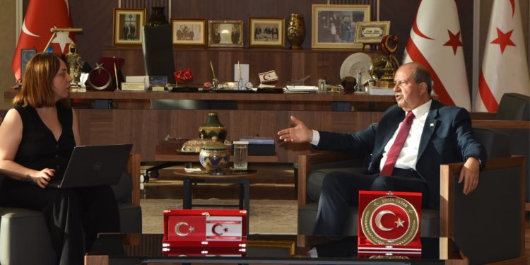 Cumhurbaşkanı Tatar: “İki devletli siyaseti sürdürüyoruz, New York’a işbirliği odaklı bir toplantı için gidiyoruz”