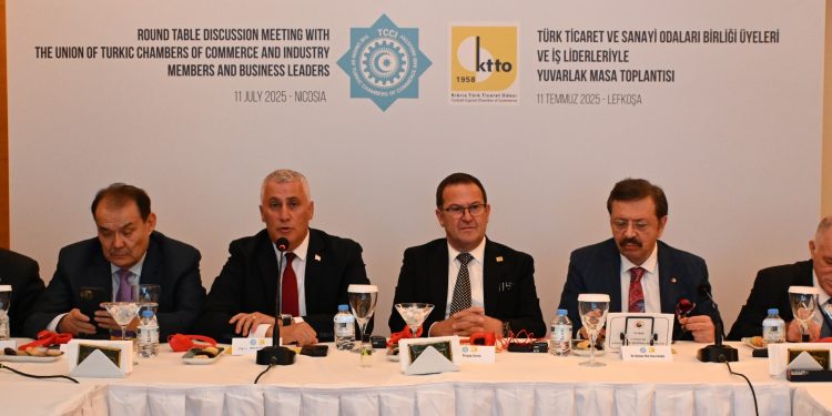 Türk Ticaret ve Sanayi Odaları Birliği (TCCI) Üyeleri ve İş Liderleri bir araya geldi