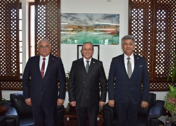 Ataoğlu, Karaca ve Balaban’ı kabul etti