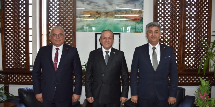 Ataoğlu, Karaca ve Balaban’ı kabul etti